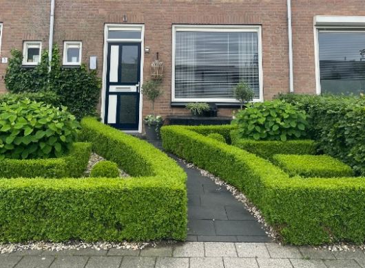 huis met voortuin