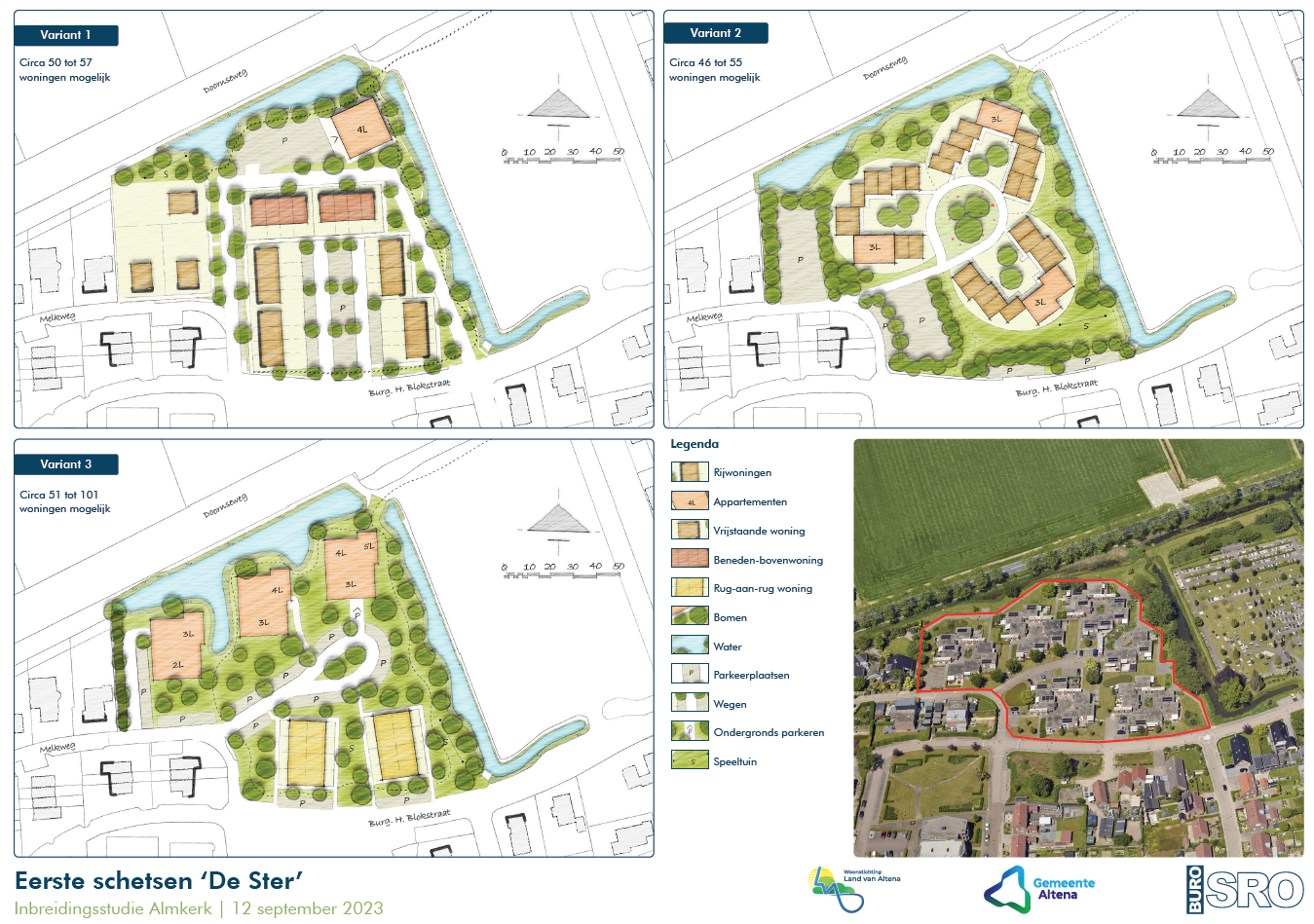 varianten nieuwbouw de sterr